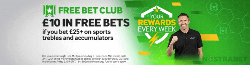 betway free bet club bonus