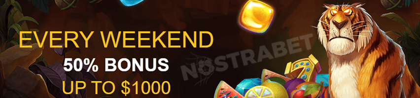 Golden Crown Casino Weekend Reload Bonus