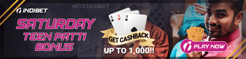 indibet teen patti bonus