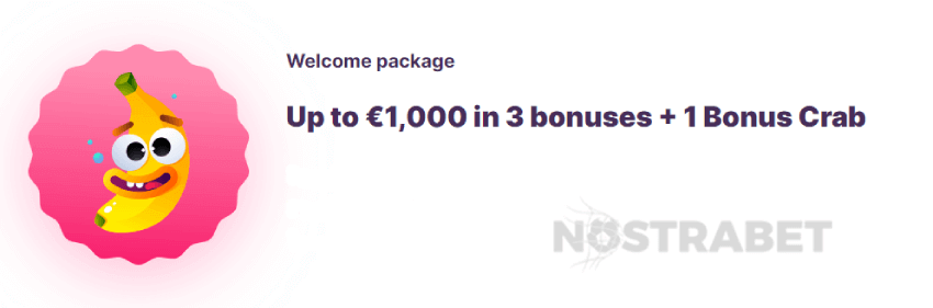 Nomini casino welcome package