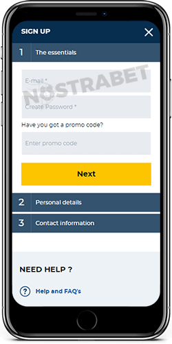 StarSports iOS App Registration