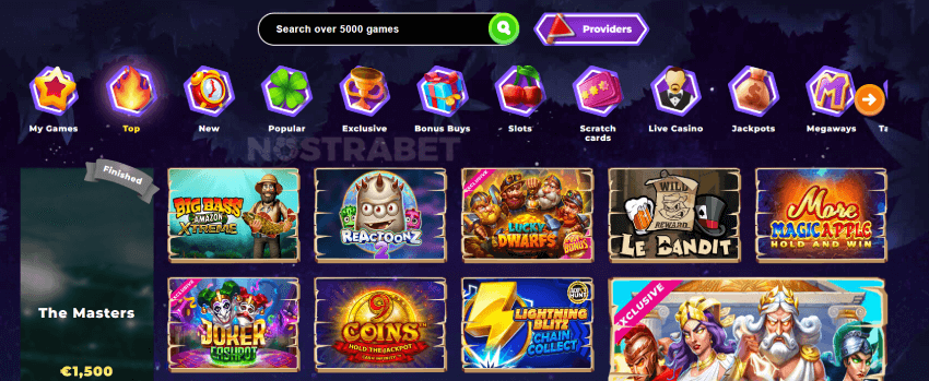 Wazamba Casino Games