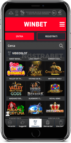 casinò mobile winbet